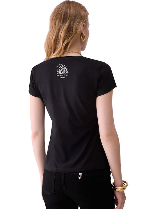 Women's Blouse Floral Black
