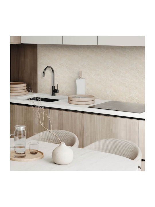 Set Vinyl Kacheln Muster Küche Naturstein Design 6x60x30 cm