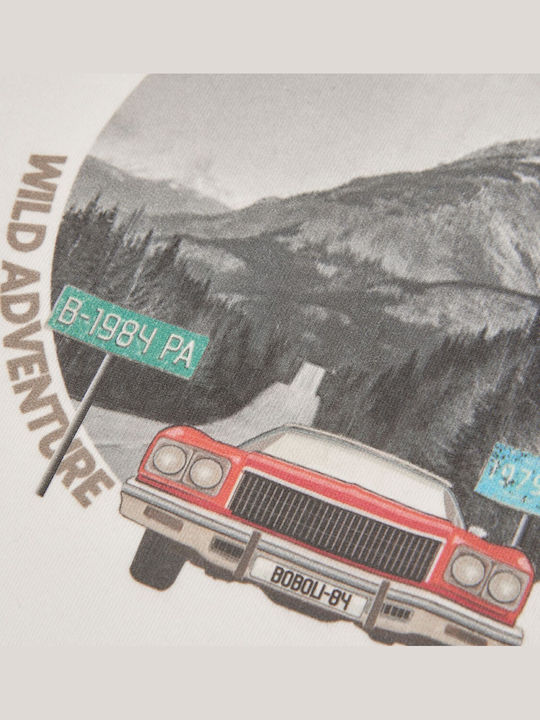 Kinderoberteile T-Shirt Weiß