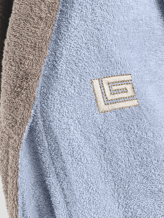 Guy Laroche Duo Bathrobe with Collar Bathrobe Duo Raf