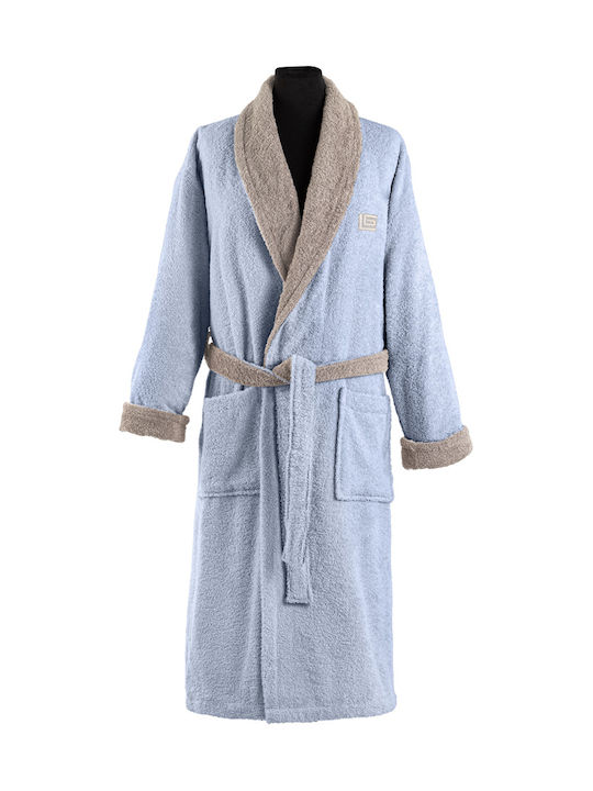 Guy Laroche Duo Bathrobe with Collar Bathrobe Duo Raf