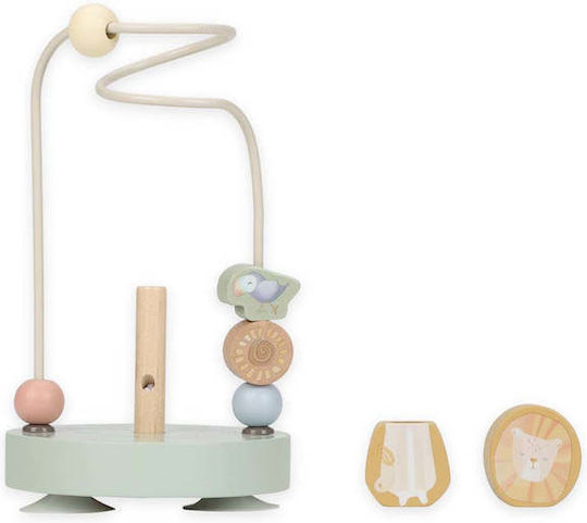 Little Dutch Baby Activity Toy Safari Friends Set Wooden