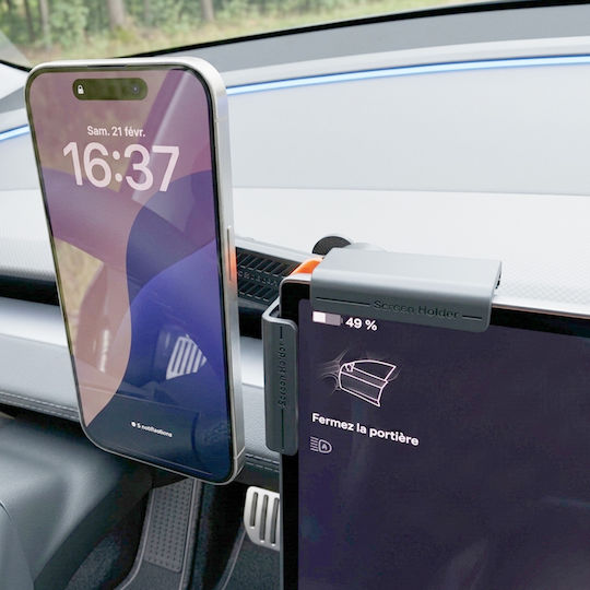Jaym Magnetic Car Stand Smartphones On Dashboard Black