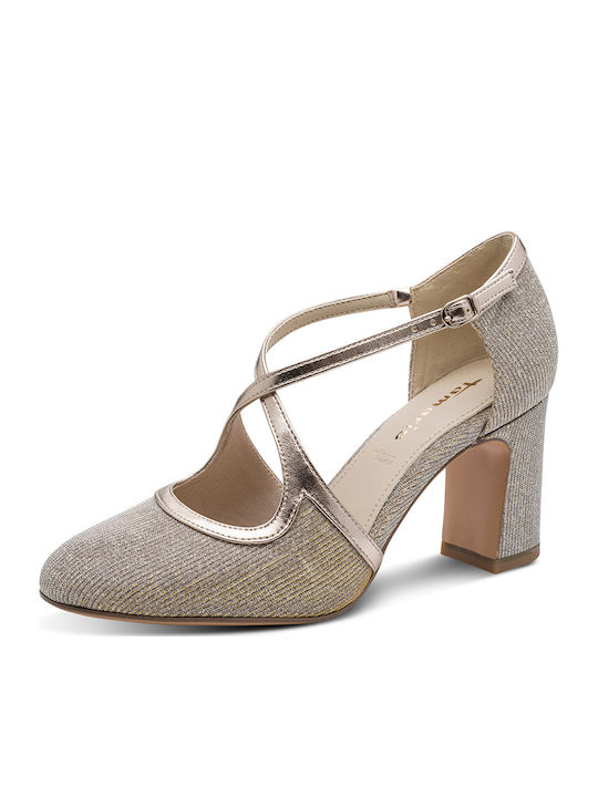 Spitze Zehe Pumps Gold Damen