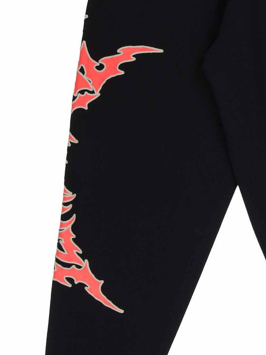 Pantaloni De Trening Cu Elastic Negru