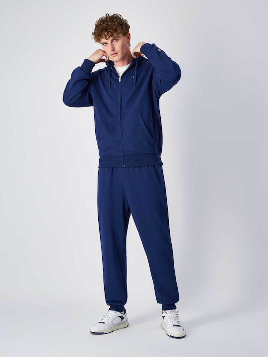 Herren-Sweatpants Jogginghose Blau