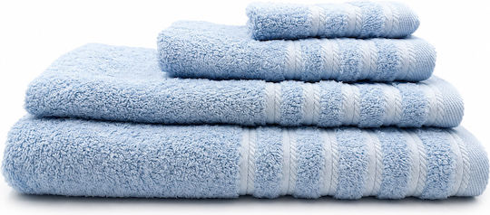 Xionoula Home Λαβέτα Aura 30x30εκ. Light Blue Βάρους 600gr/m²