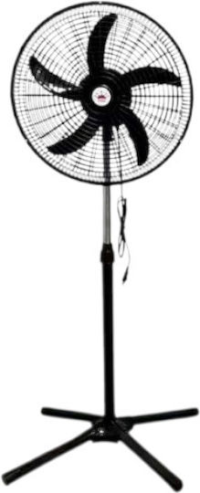 Ανεμιστήρας Ορθοστάτης 60W Διαμέτρου 45.72cm Μαύρος