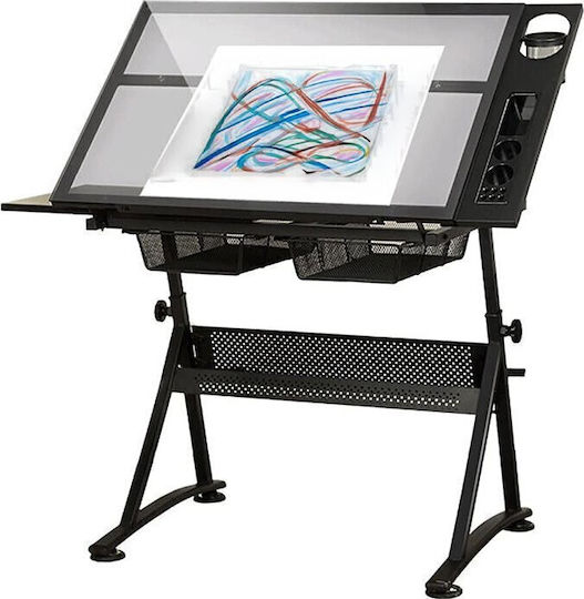 Design-Schreibtisch Dna Pro 120x60cm Grau