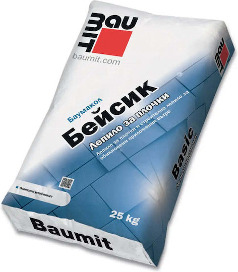 Baumit Baumakol Basic Сиво Лепило За Плочки