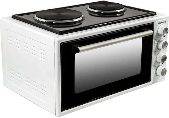 Snaige Electric Countertop Oven 45lt with 2 Burners