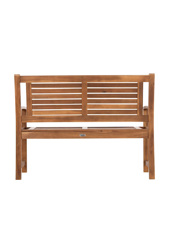 Danny Παγκάκι Εξωτερικού Χώρου Ξύλινο 122x64.5x92.5cm
