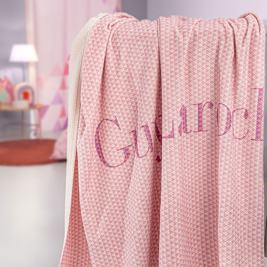 Guy Laroche Κουβέρτα Fleece Fuchsia 160x220εκ.