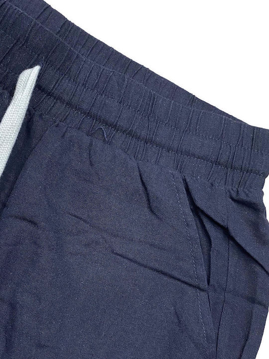 Trousers in Relaxed Fit Blue