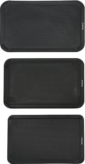 Klausberg Klausberg Rostfreier Stahl Kochgeschirr-Set Mit Ständer 8 Stück Braun