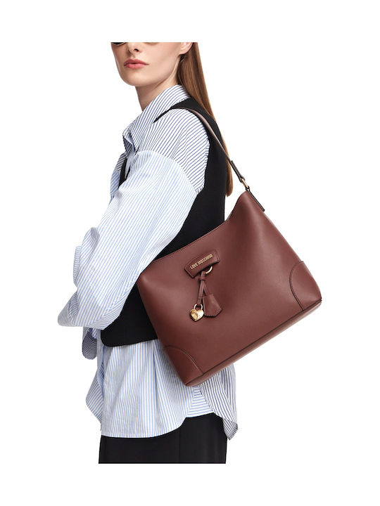 Women's Brown Leather Shoulder Bag