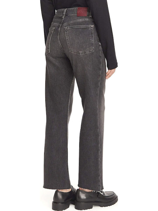 Women's Flared Jeans Pants Grey