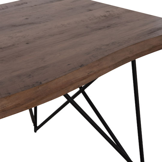 Esszimmermöbel-Set mit 6 Stücken 180x90cm
