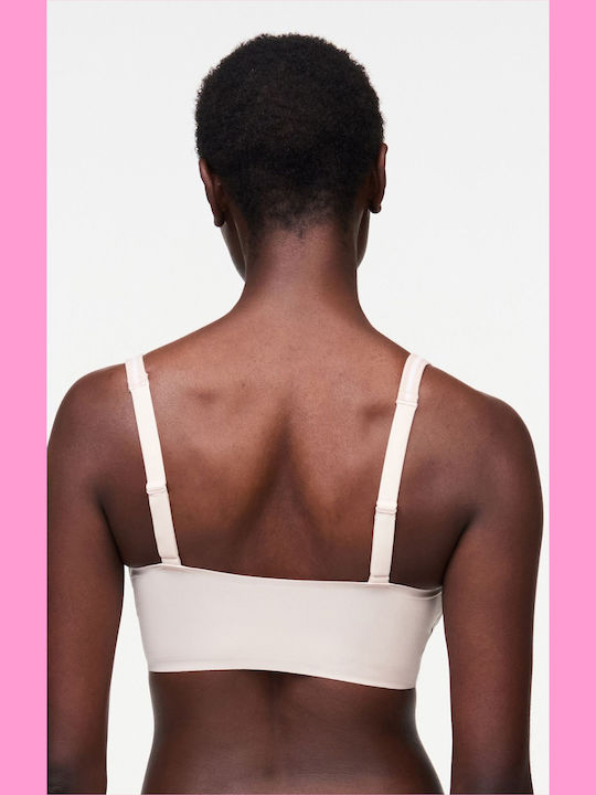 Stretch Damen Sport-BH Rosa mit Leichter Polsterung
