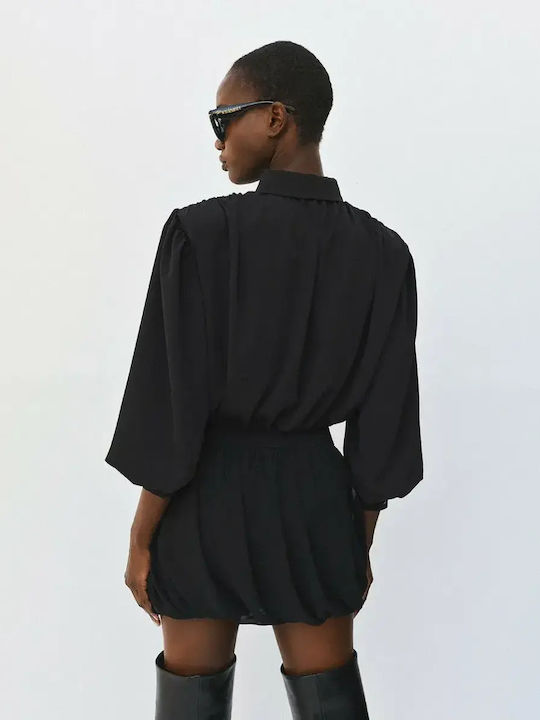 Long Sleeve Women's Shirt Black