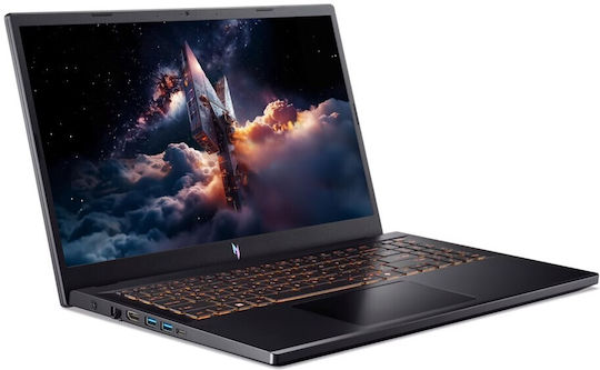 Acer Nitro V 15 ANV15-52 15.6" IPS FHD 165Hz (i9-13900H/16GB/1TB SSD/GeForce RTX 5050/Fără sistem de operare) Negru Obsidian (Tastatură US)