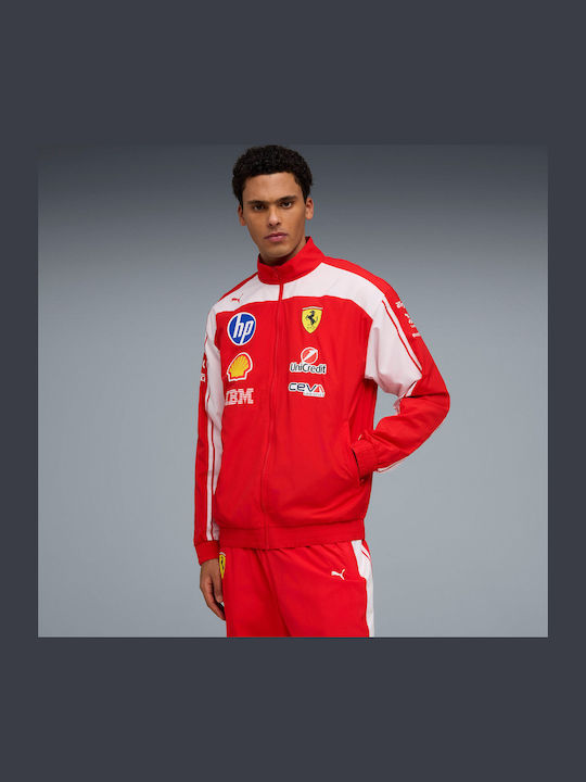 Herren-Trainingsjacke Track Jacket Rot