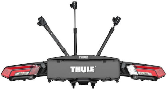 Thule Suport pentru 3 biciclete cu senzori de parcare Thule Epos Parksecure 9803100 montare pe cârlig de remorcare 13 pini negru