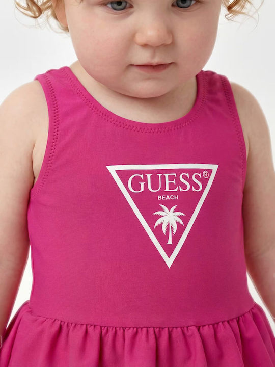 Guess Kinder Badebekleidung Einteilig Rosa