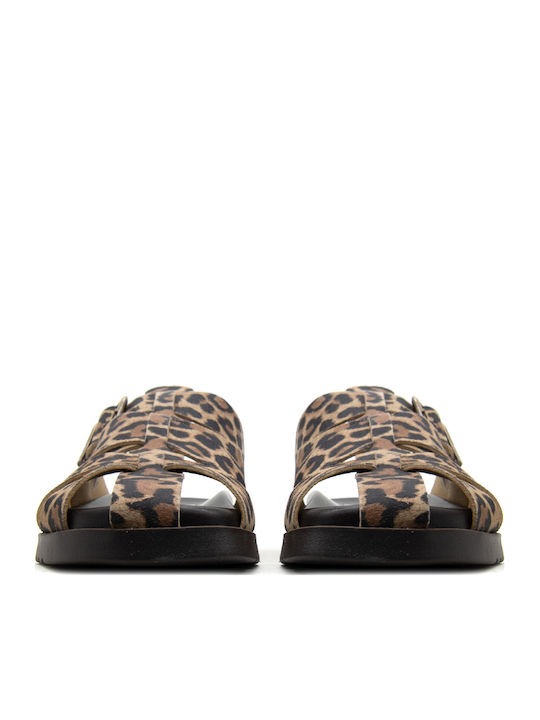 Steve Madden Suede Mules Καφέ