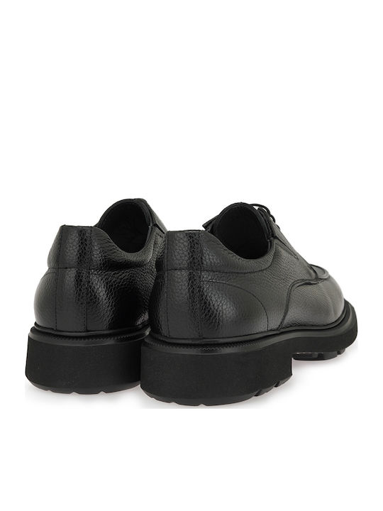 Leather Men's Casual Shoes Black
