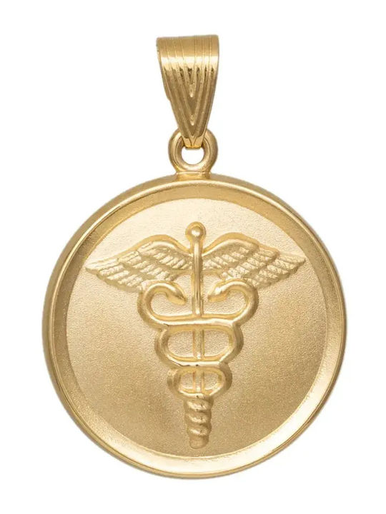 Kids Charm Pendant with Chain in 9K Gold 057905