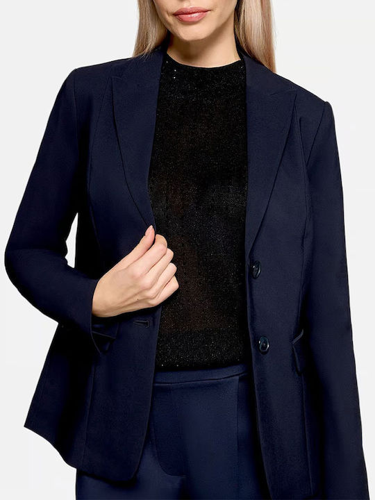 Betty Barclay Damen Blazer Dunkelblau