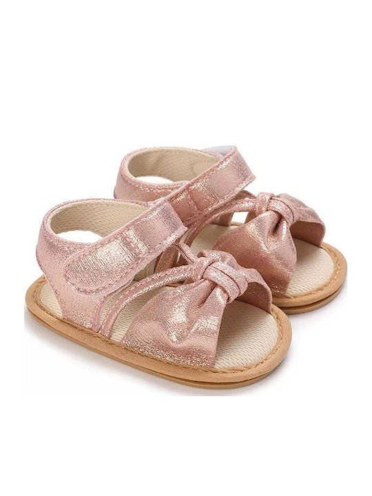 Childrenland Soft-Sole Baby Sandals Pink