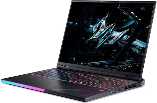 Acer Predator Helios 16 AI 16" OLED QHD+ 240Hz (Ultra 9-275HX/32GB/1TB SSD + 1TB SSD/GeForce RTX 5090/Fără sistem de operare) (Tastatură US)