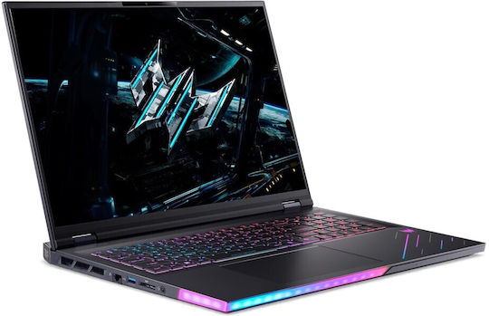 Acer Predator Helios AI PH18-73 18" QHD+ (Ultra 9-275HX/96GB/1TB SSD + 1TB SSD/GeForce RTX 5080/Windows 11 Pro) (Tastatură US)
