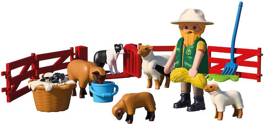 Playmobil Country Shepherd with His Flock for 4 Years Old