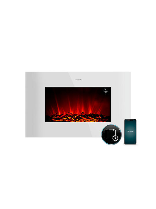 Cecotec Readywarm 3590 Стенен Електрически Камин 2000W 90x56см