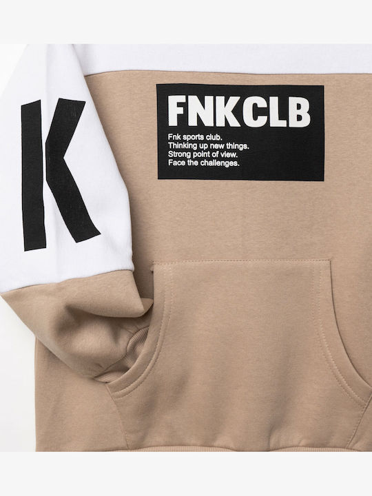 Kids Tracksuits White-Beige-Black 2 Pieces