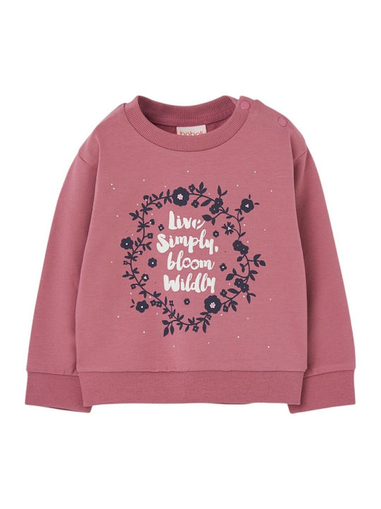Kids Sweatpants Set Pink
