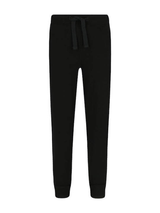 Aktives Kinder Trainingsanzug Jogginghose Schwarz