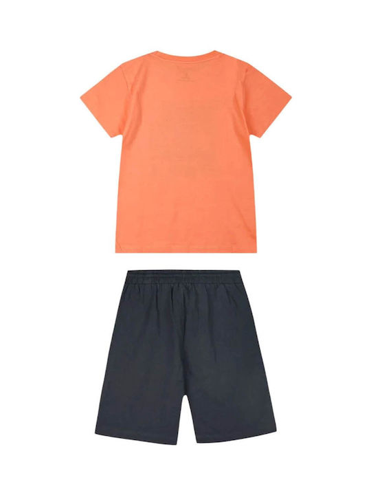 Kinder-Set mit Shorts Sommer 2Stück Orange