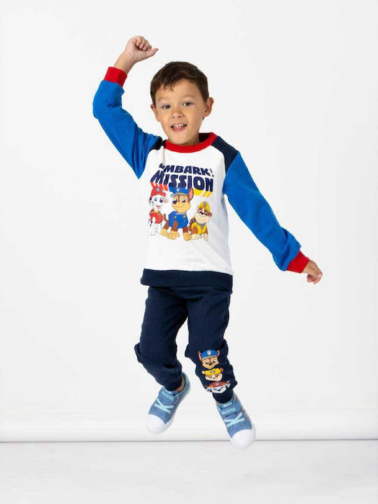 Kids Sweatpants Set Blue Paw Patrol