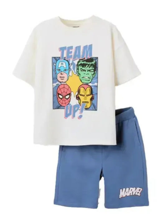 Kids Set with Shorts Summer 2 Pieces Blue