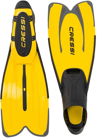 CressiSub CressiSub Flipper Für Schwimmen Lang Gelb