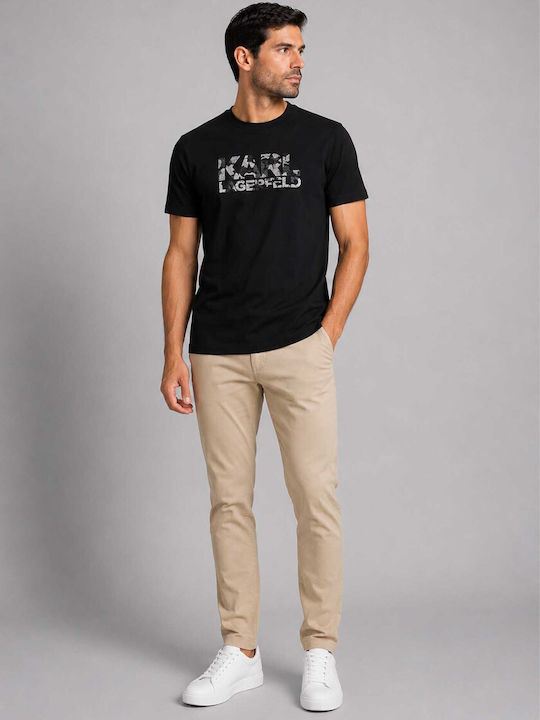 Karl Lagerfeld Crewneck T-shirt Black