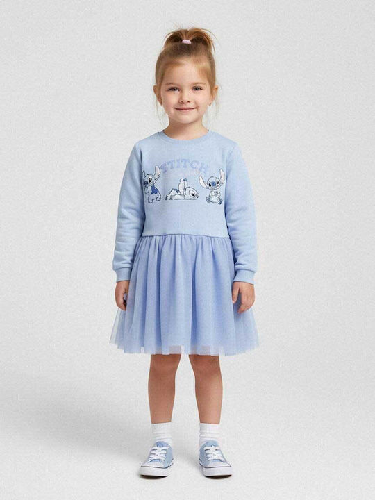 Stitch Παιδικό Φόρεμα Blue