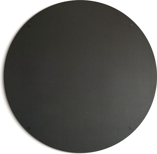 Magnetic Board Magnets Round Black Matte 50 Cm