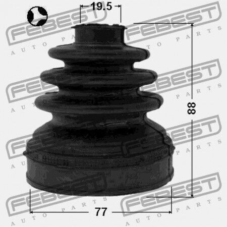 Protecție Interioară Articulații Ford Focus Cb4 2008-2011 Eu 1451975