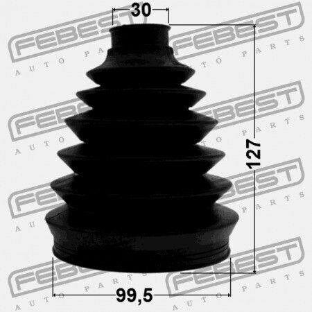 Nissan Altima L31 Εξωτερικό Προστατευτικό Αρθρώσεων 2001.08-2006.10 Ca 39100-ck005