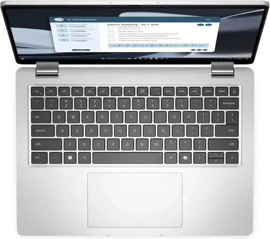 Dell Pro 14 Plus 14" IPS FHD+ (Ryzen AI 300 Series-5 PRO 340/32GB/250GB SSD/W11 Pro) (Международна английска клавиатура)